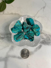 Load image into Gallery viewer, Chrysocolla Raw Stone / Crystal Tumbles
