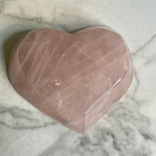 Load image into Gallery viewer, Rose Quartz Heart Bowl Crystal / Emotional Healing / Heart Chakra / Self Love / Meditation Altar / Magic Spells / Love Spell Magick Ritual
